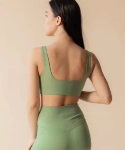 Girlfriend Collective Studio Lover Tommy Bra- Mantis