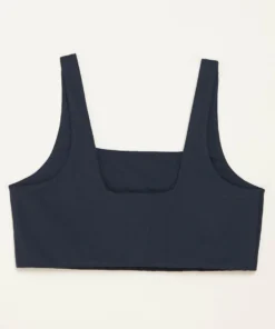 Girlfriend Collective Home Page Tommy Bra- Midnight