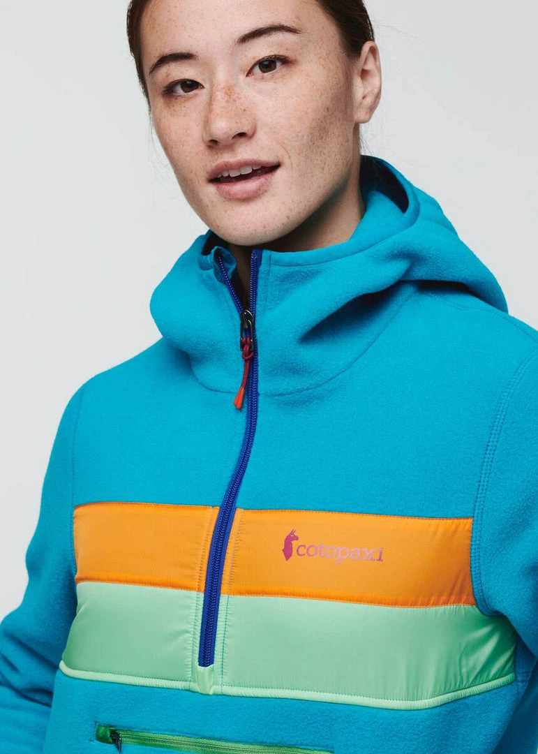 Home Page Cotopaxi Teca Fleece Hooded Half-Zip Jacket- Women's