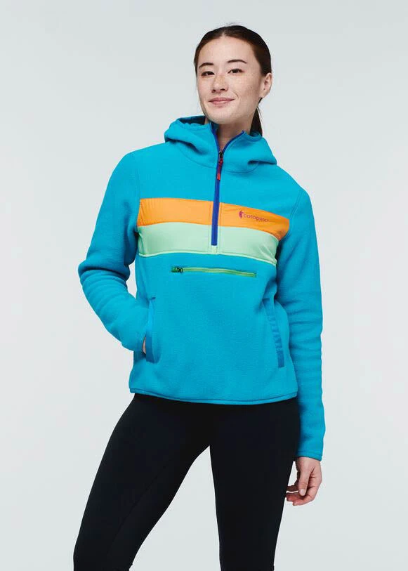 Home Page Cotopaxi Teca Fleece Hooded Half-Zip Jacket- Women's