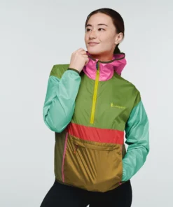 Cotopaxi Home Page Teca Windbreaker Half-Zip- Womens