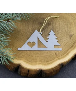 Iron Maid Art Camping Camp Metal Holiday Gift Christmas Ornament Home Page