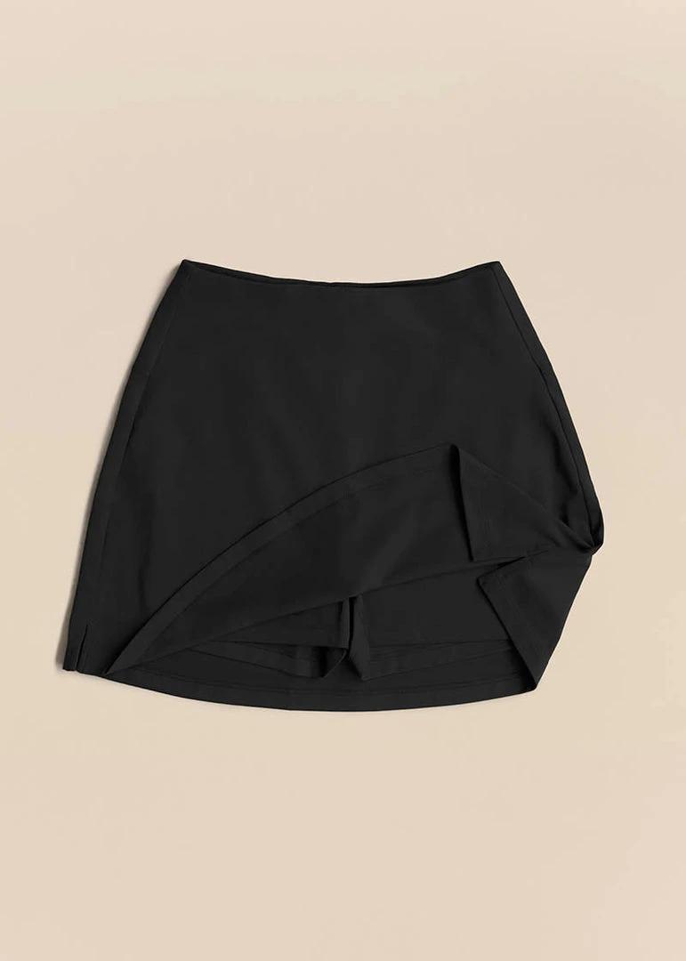 Girlfriend Collective Sport Skort- Black