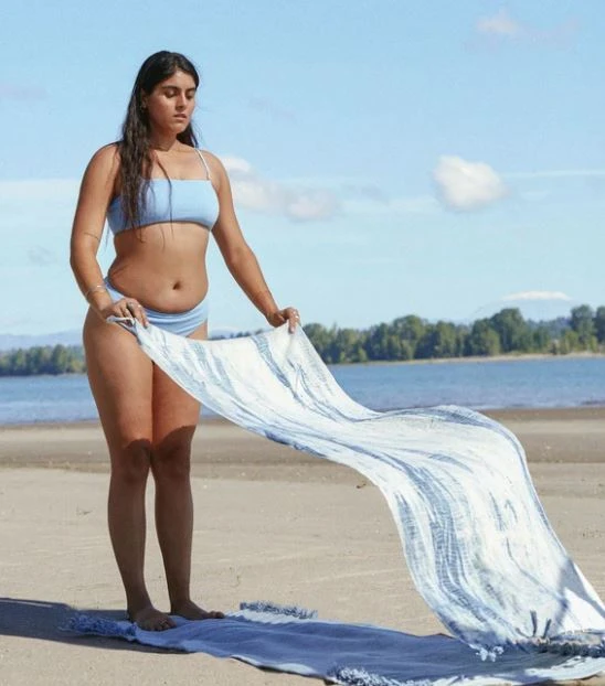 Oko Living Shibori Yoga Towel *Limited Edition*