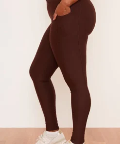 Wolven Home Page Chai Crossover Pocket Legging