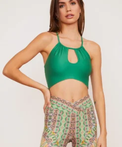 Wolven Fauna Keyhole Top- 2-way Reversible