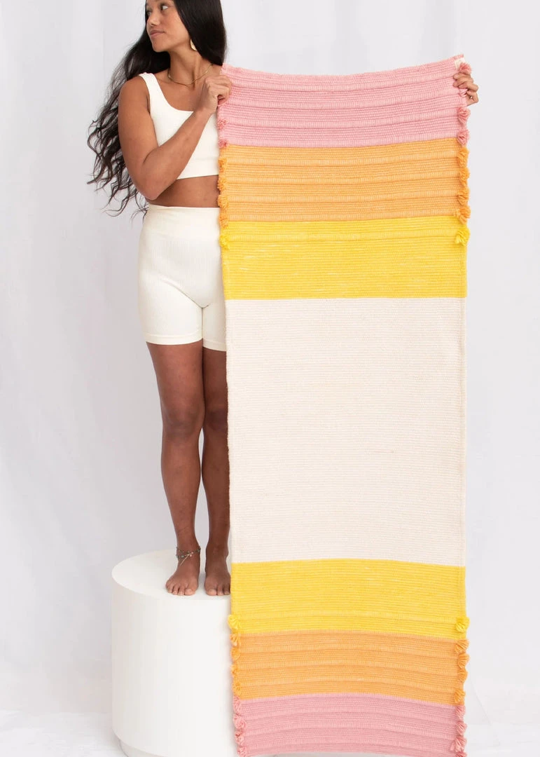 Oko Living Fire- Herbal Yoga Rug Studio Lover