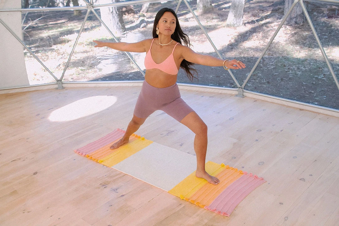 Oko Living Fire- Herbal Yoga Rug Studio Lover