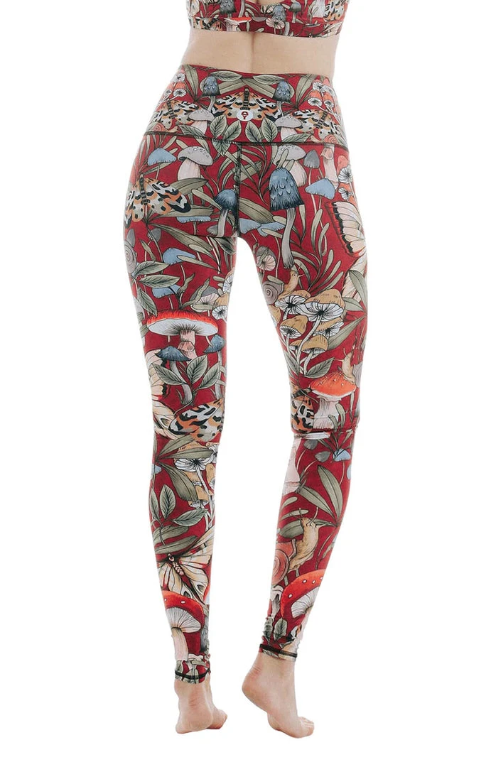 Yoga Democracy Fun Gal Printed Yoga Leggings