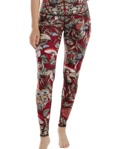 Yoga Democracy Fun Gal Printed Yoga Leggings