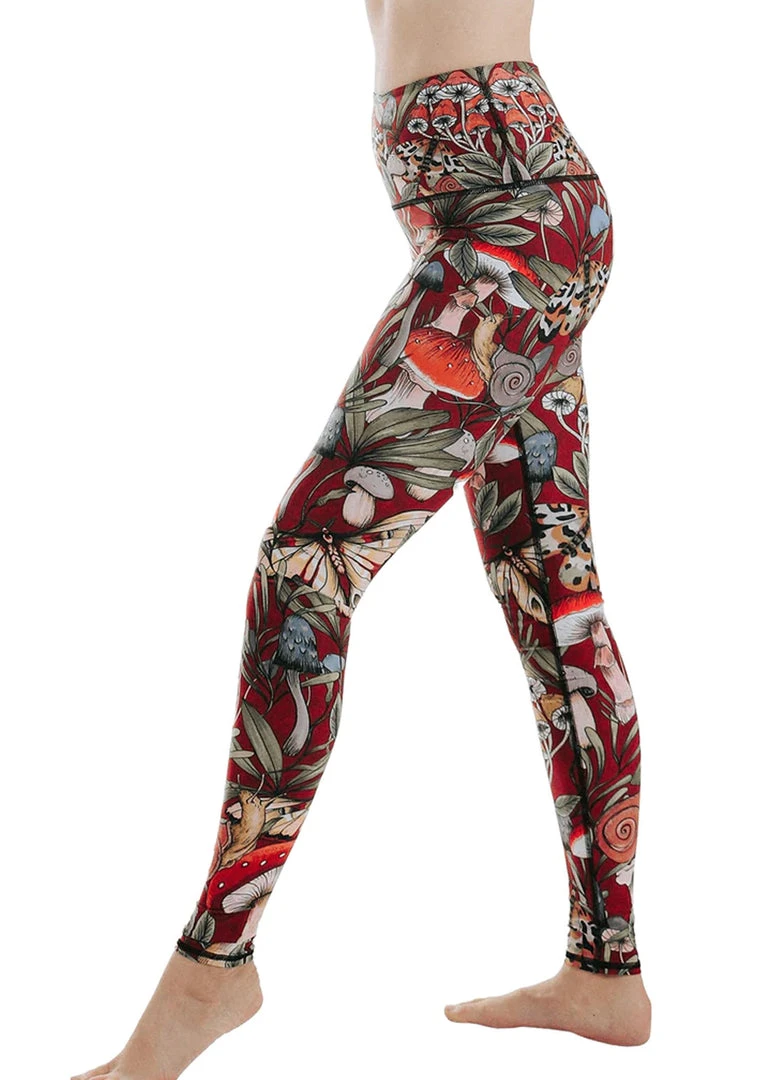 Yoga Democracy Fun Gal Printed Yoga Leggings