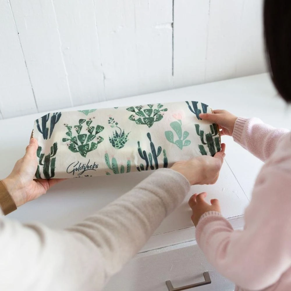 Goldilocks Camping Gear Beeswax Food Wraps: Cacti Set Of 3