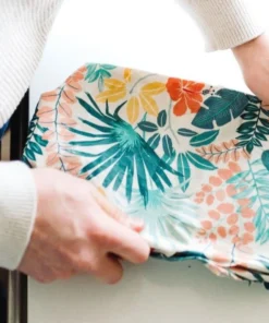 Goldilocks Camping Gear Beeswax Food Wraps: Tropical Palms Set Of 3