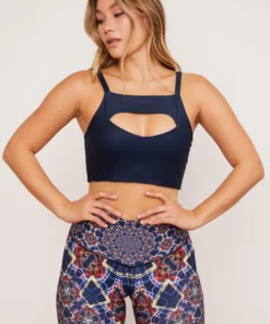 Wolven Moonlight Mandala Reversible Four-Way Top