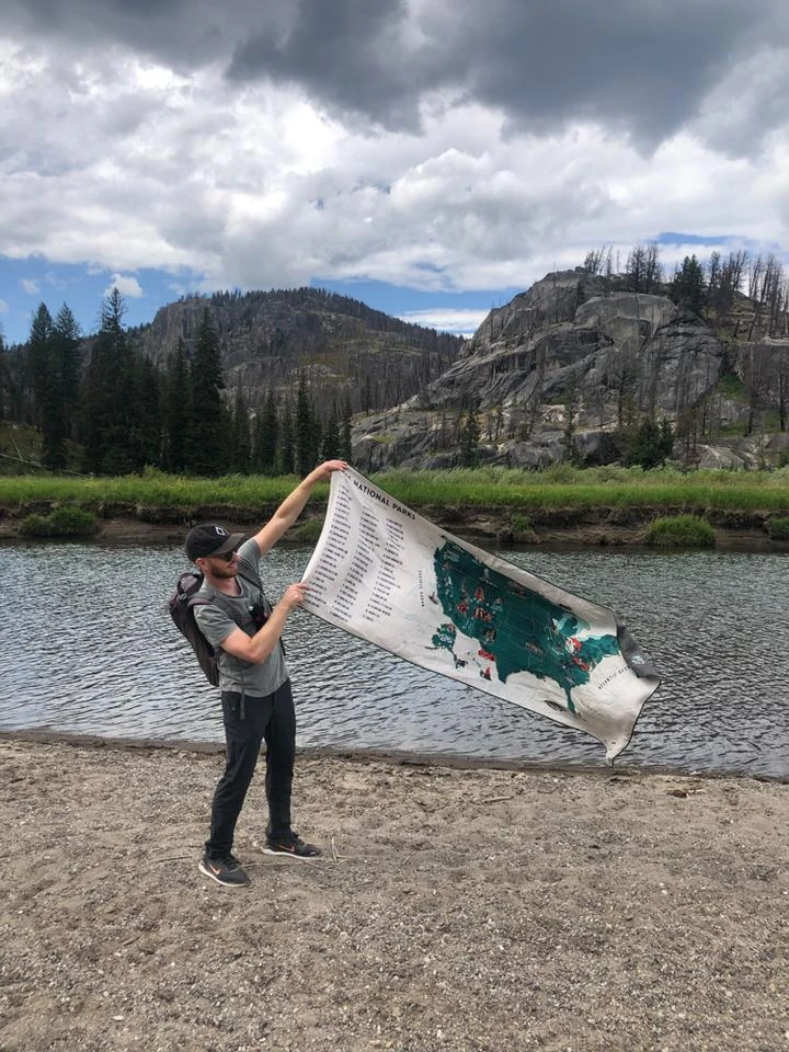 Camping Gear Nomadix 59 Parks- US Map Go-Anywhere Towel