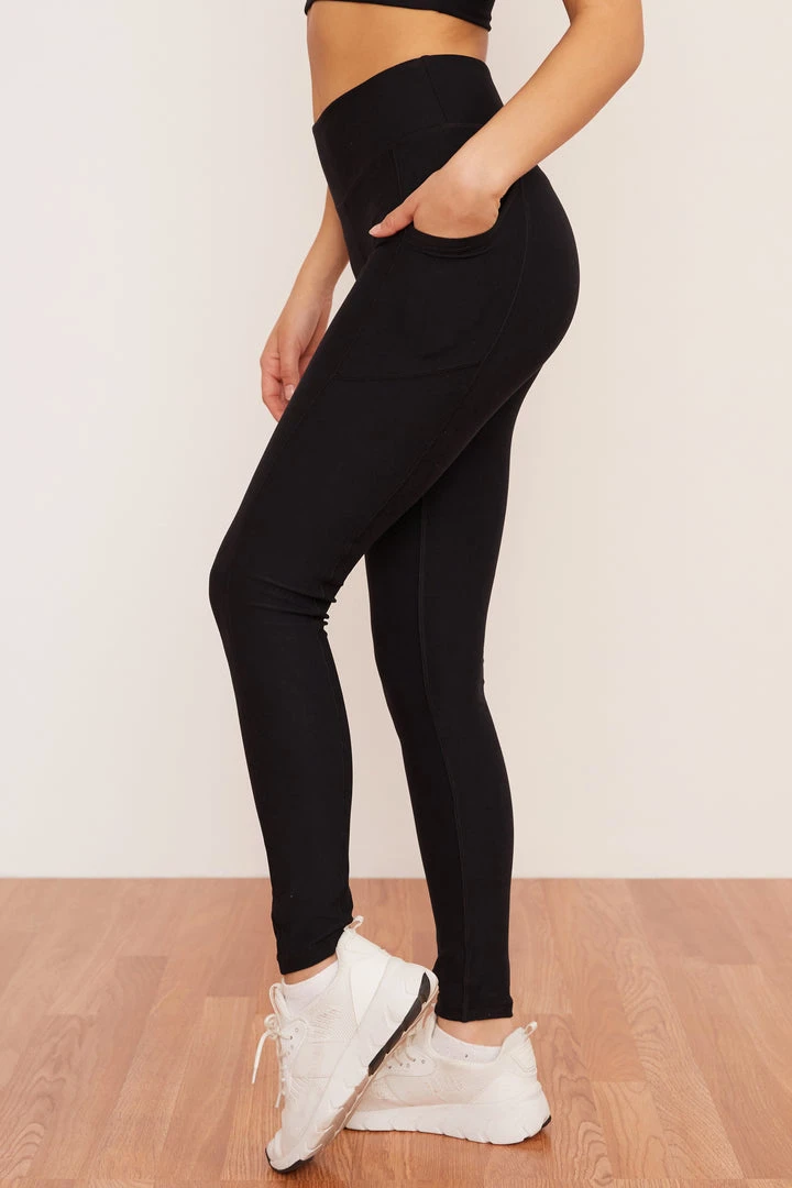 Wolven Home Page Onyx Pocket Legging