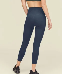 Girlfriend Collective Home Page High-Rise Pocket Legging - Midnight
