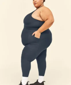 Girlfriend Collective Home Page High-Rise Pocket Legging - Midnight