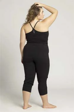 Ripple Yogawear Home Page Organic Cotton Yoga Crop Jumpsuit