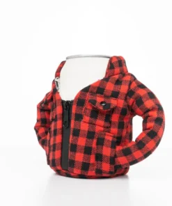 Puffin Coolers- Beverage Flannel Camping Gear