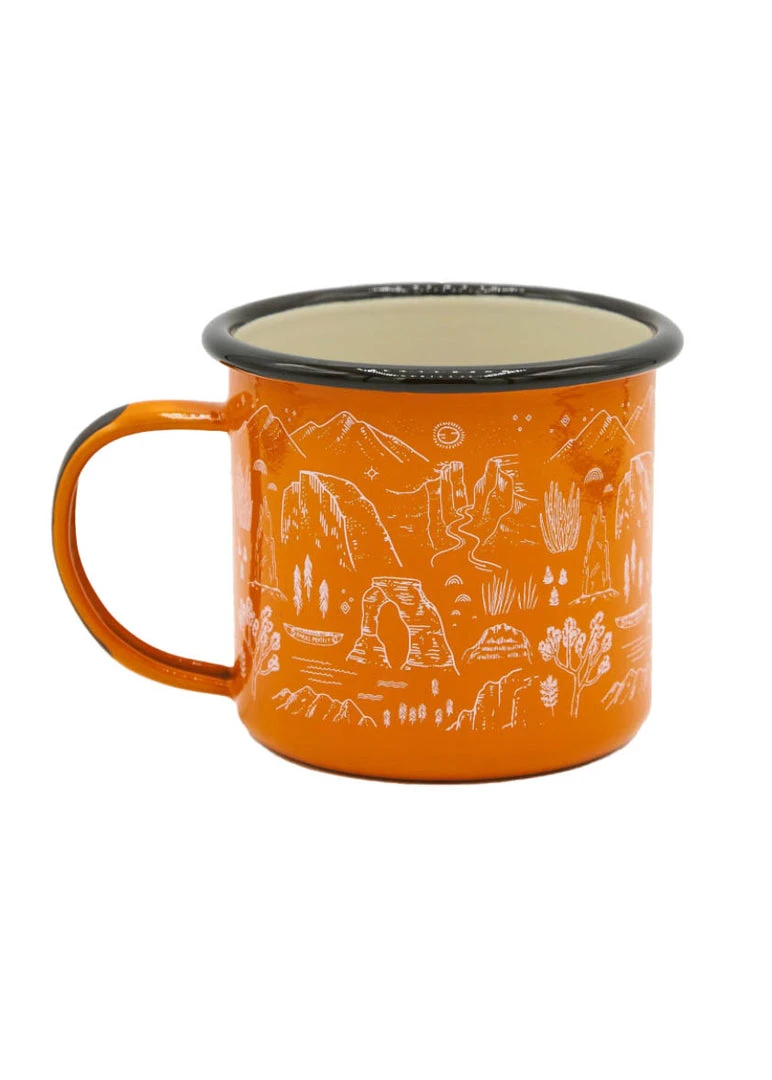 Parks Project National Parks Iconic Enamel Mug