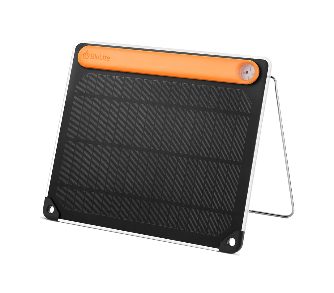 BioLite SolarPanel 5 + Camping Gear