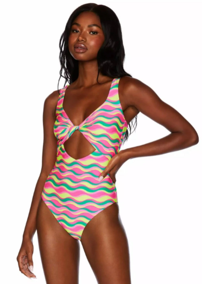 Beach Riot Tyler One Piece Swim Suit 90's Wave Home Page