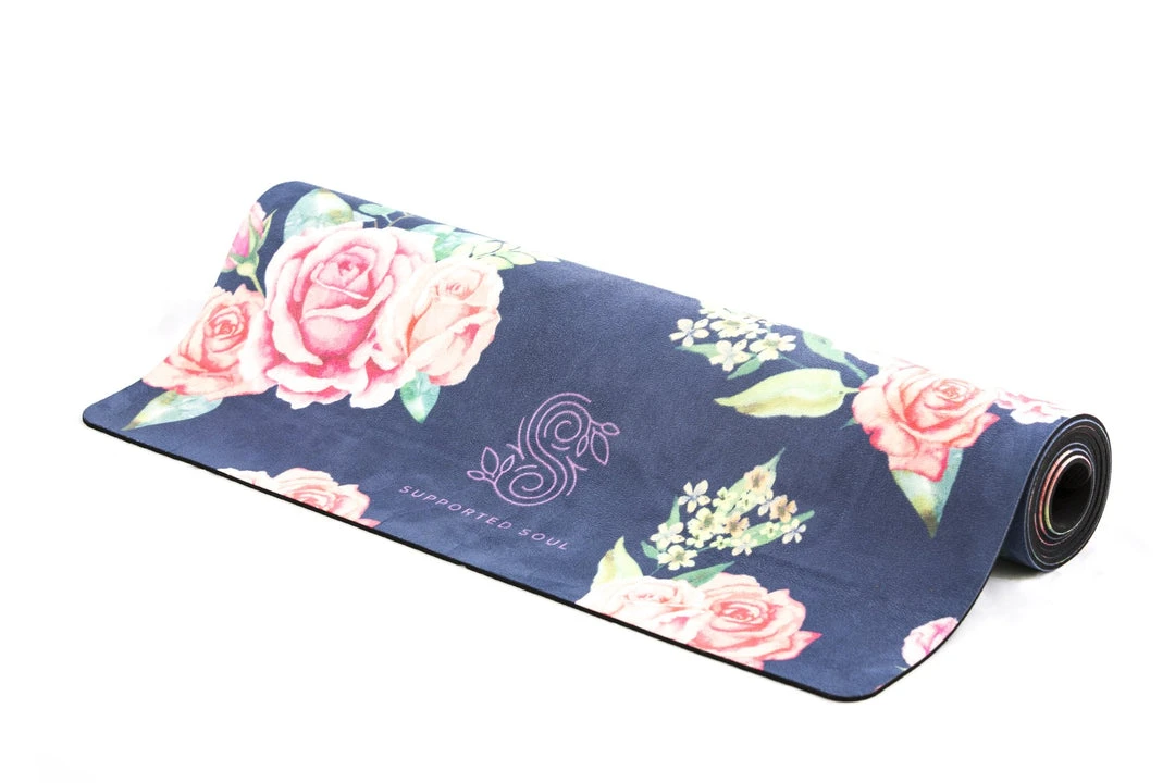 Supported Soul Supreme All-In-One Yoga Mat- Vintage Floral