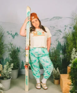 Parks Project Tahoe Faded Women's Crop Top Home Page