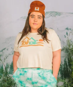 Parks Project Tahoe Faded Women's Crop Top Home Page