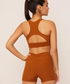 Wolven Turmeric Racerback Bra
