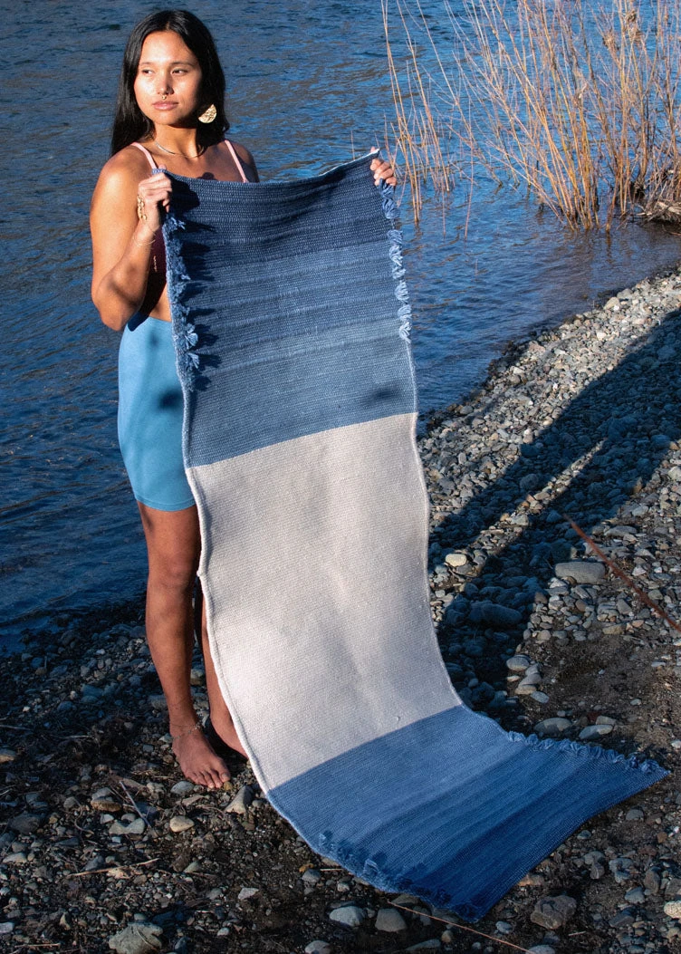 Oko Living Water Herbal Yoga Rug