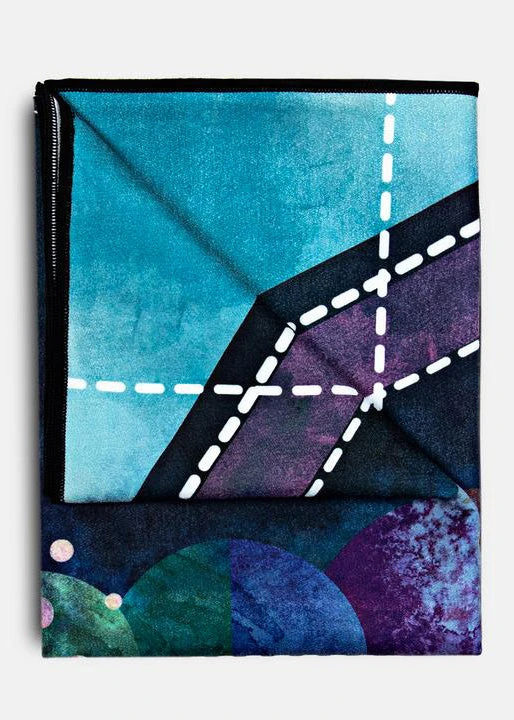 Vagabond-goods Cosmica Microfiber Yoga Towel