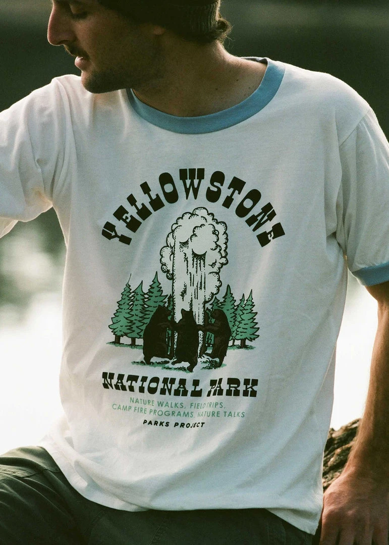 Parks Project Yellowstone Bear Party Ringer Tee Home Page