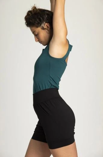 Ripple Yogawear Organic Cotton Slouch Yoga Shorts