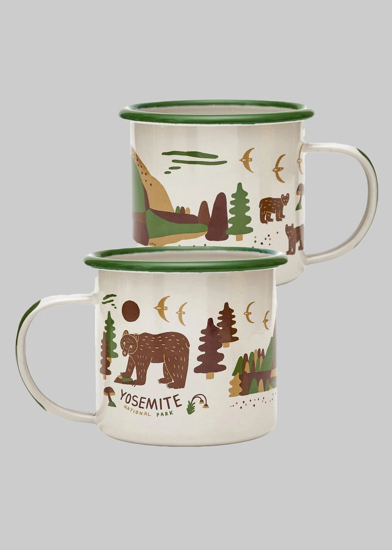 Parks Project Yosemite Cubs Enamal Mug