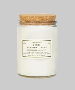 Parks Project Zion Sweetgrass And Amber Candle