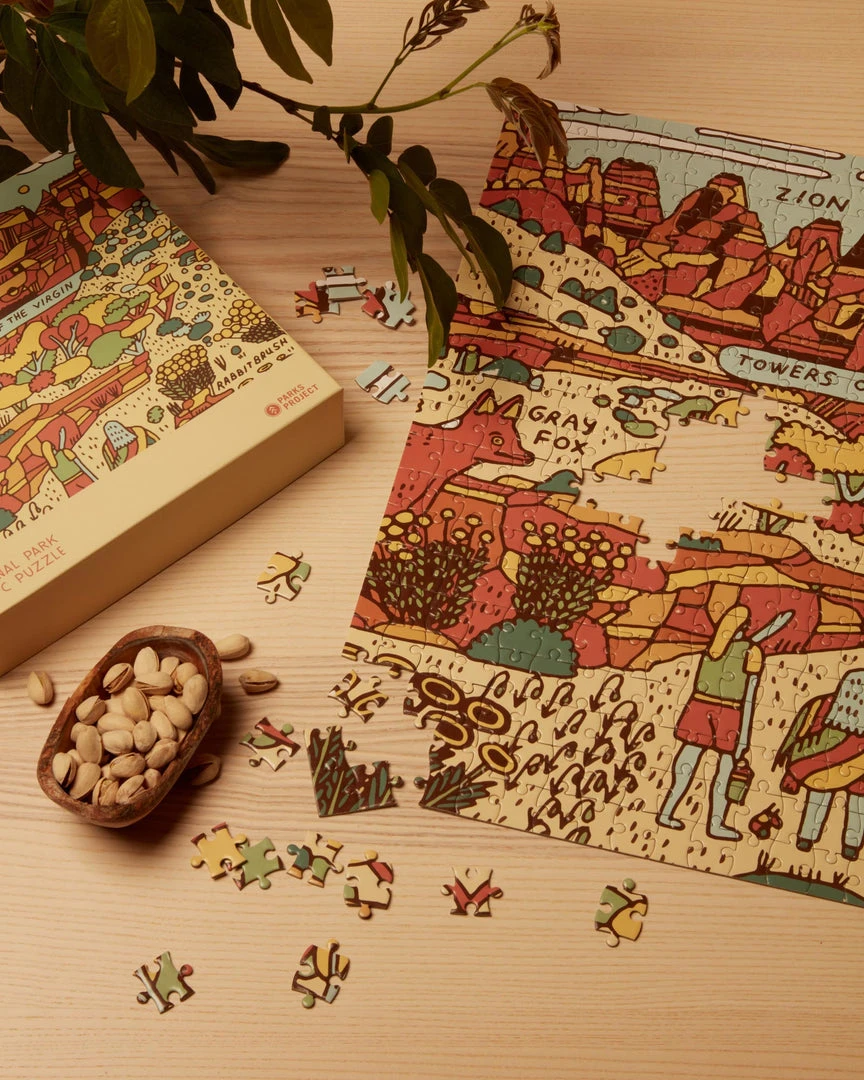 Parks Project Zion National Park 500 Piece Puzzle Home Page