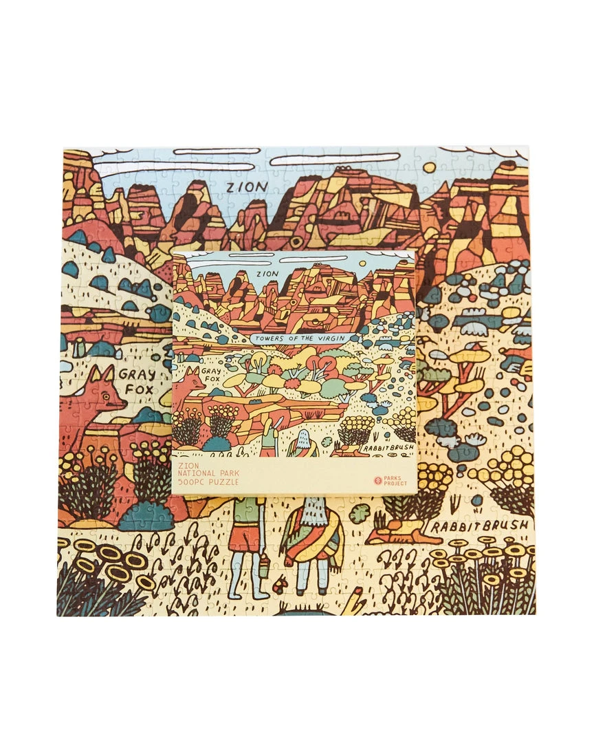 Parks Project Zion National Park 500 Piece Puzzle Home Page