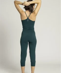 Ripple Yogawear Home Page Organic Cotton Yoga Crop Jumpsuit