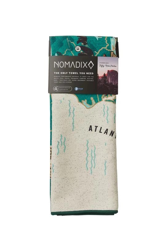 Camping Gear Nomadix 59 Parks- US Map Go-Anywhere Towel