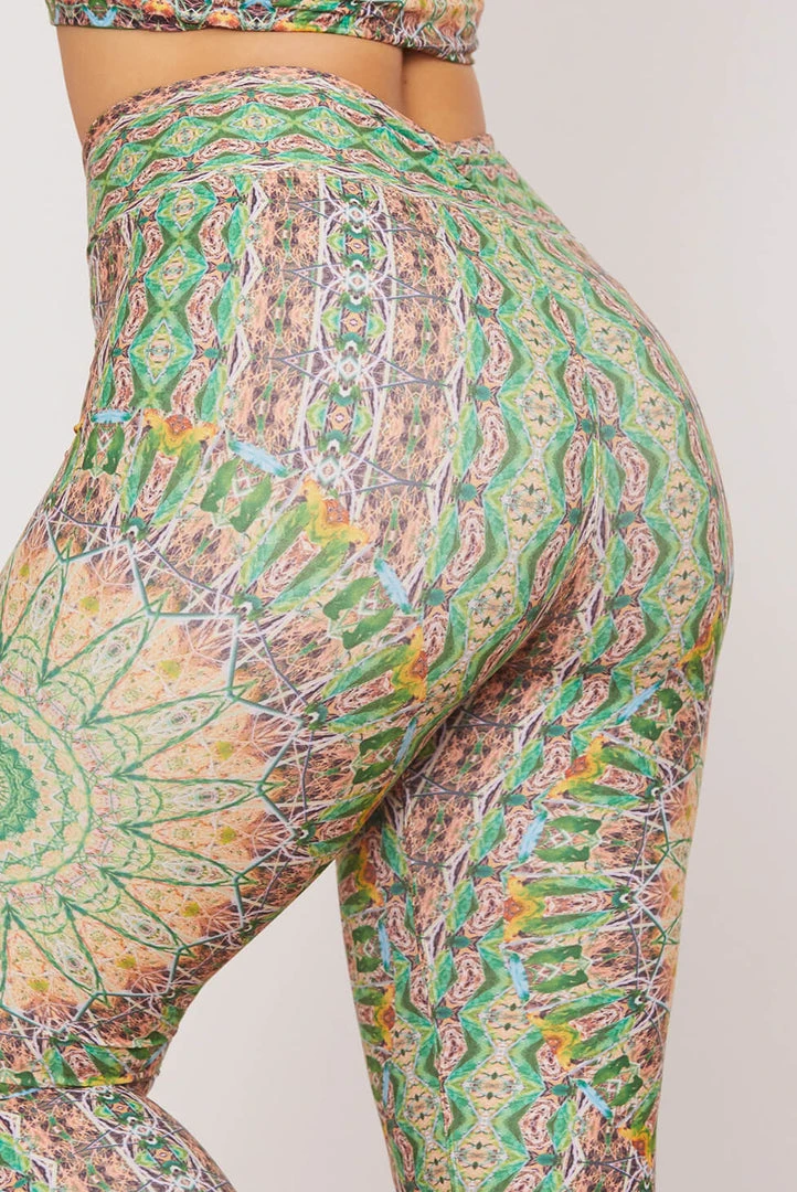 Wolven Fauna Ruched Crossover Legging Home Page