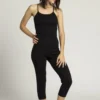 Ripple Yogawear Home Page Organic Cotton Yoga Crop Jumpsuit