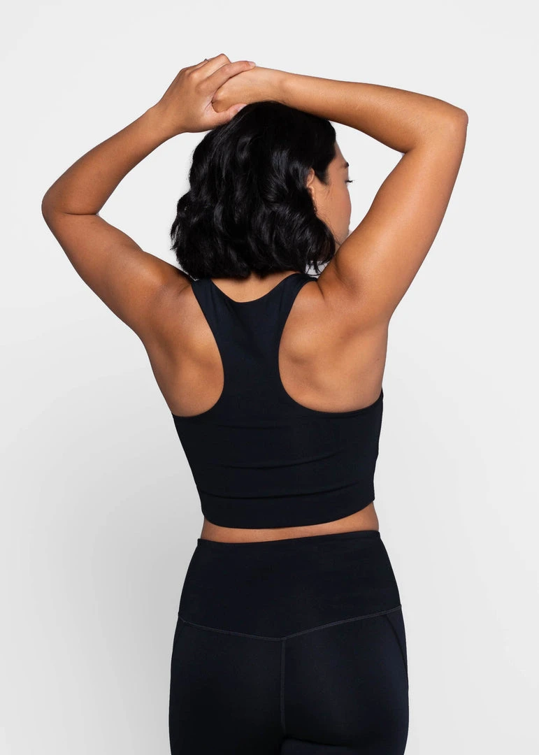 Girlfriend Collective Paloma Bra- Black