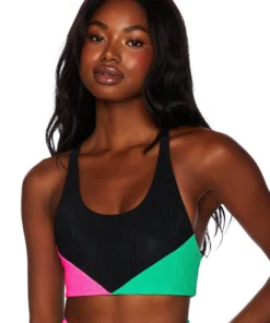 Beach Riot Norah Top Watermelon Colorblock Studio Lover