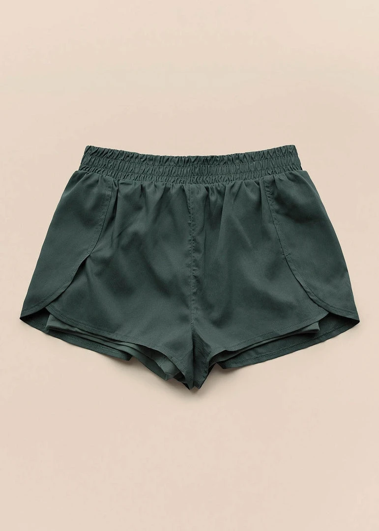 Girlfriend Collective Trail Short - Moss