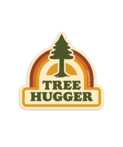 Amanda Weedmark Tree Hugger Vinyl Sticker Home Page