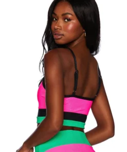 Beach Riot Eva Top Watermelon Colorblock Home Page